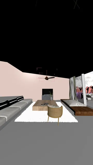 Original viewport: Living room