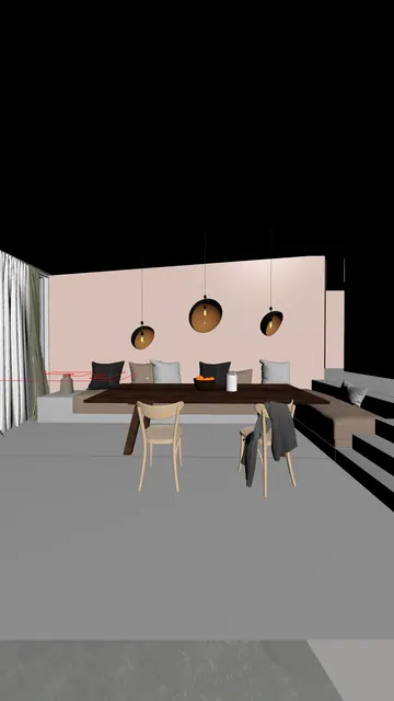 Original viewport: Dining area