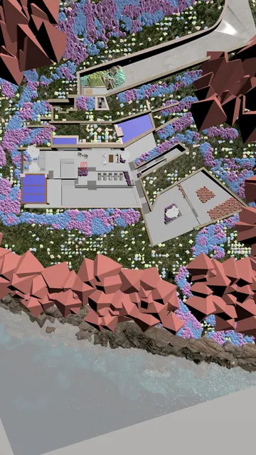 Original viewport: Aerial view